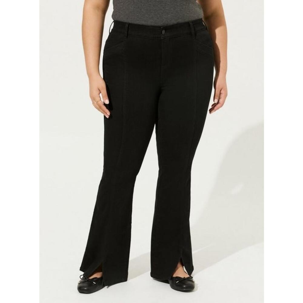 Torrid Women’s 16 Tall 34 x 33 Bombshell Flare Jean Super Soft High Rise Pant